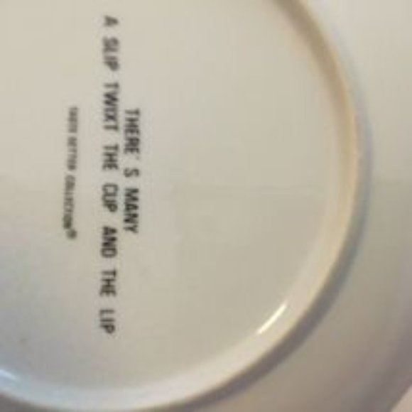 Vintage Rare 70s Ivory 7 1/2" Plates Gold Trim TASTE BETTER COLLECTION Choose 1 - Picture 2 of 11